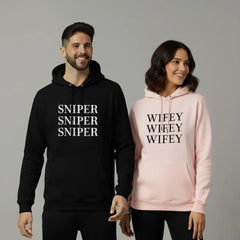 Sniper & Wifey (COUPLE) Hoodie