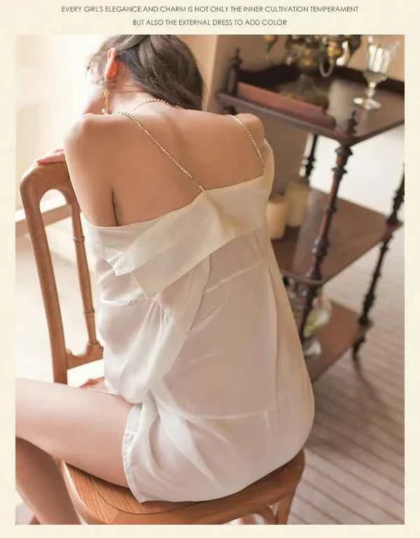 Finley Shirt Style Sheer Lingerie new style