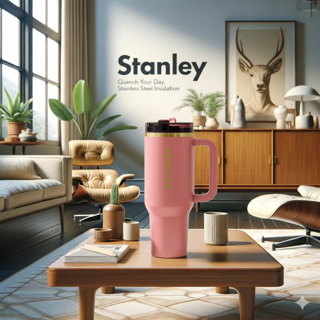 The Quencher ProTour Flip Straw Tumbler | 40 OZ - Antique Rose